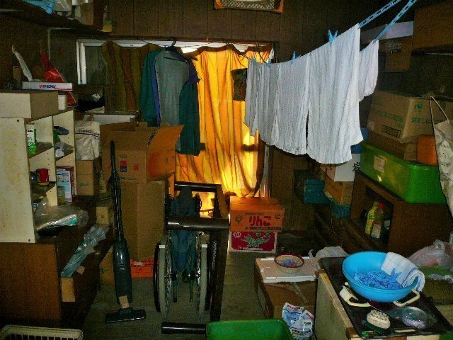 洋室６帖　作業前