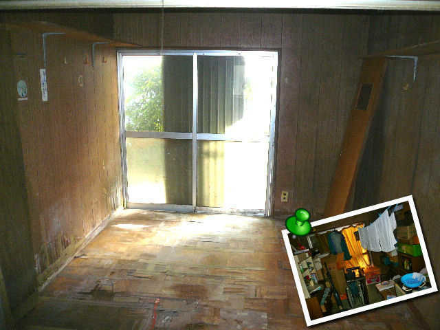 洋室６帖　作業後