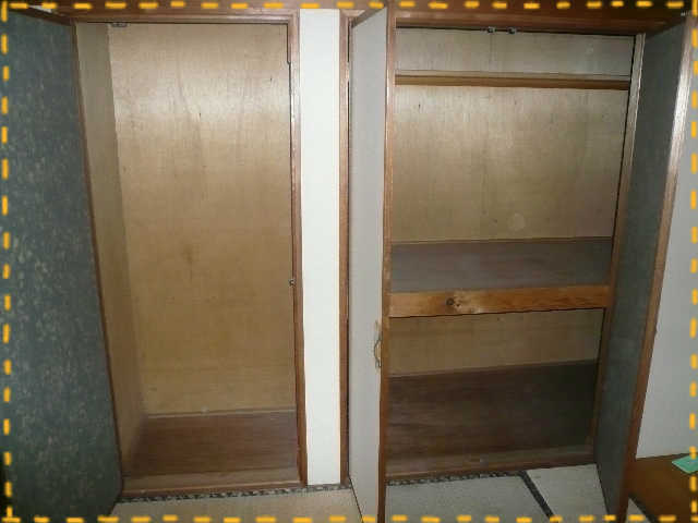 押入れの中のいらないものも全てない様子