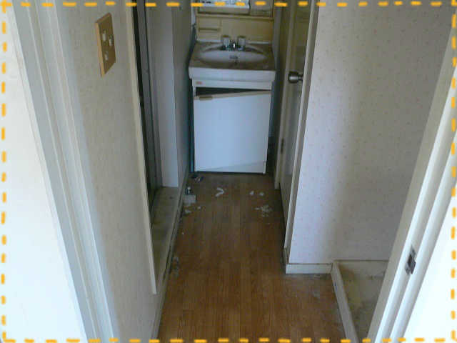 洗面台周りもすっきり