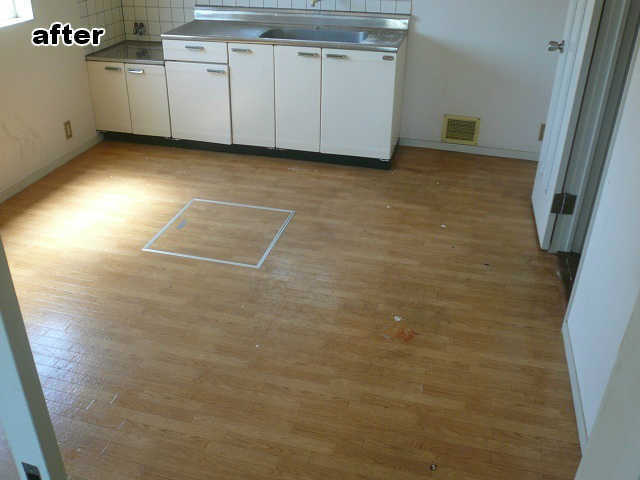 綺麗に片づきました。